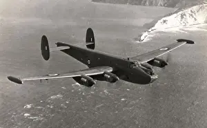 Shackleton: Avro Shackleton MR3 WR971 overflying the Needles