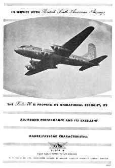 Bsaa: Avro Tudor IV - BSAA