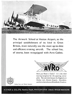 Airwork: Avro Tutor Airwork G-ACHP