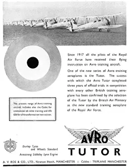 Tutors: Avro Tutors RAF K3196