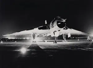 Vulcan: Avro Vulcan B2 at night