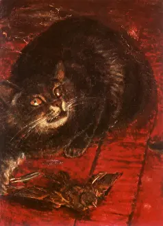 Crouched: The Awakening Conscience (detail), by Holman Hunt