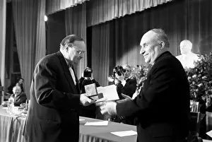 Awarding to Alexander Oparin in Kremlin