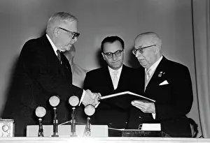 Diploma: Awarding to Arnold Zweig in Kremlin