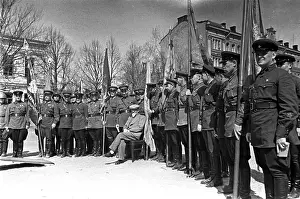 Vyborg: Awarding ceremony of participants of Soviet-Finnish