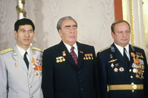 Gorbatko: Awarding of the cosmonauts, 1980