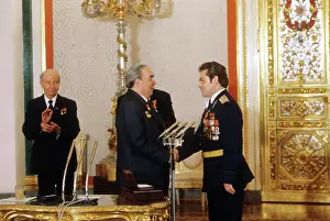 Kovalyonok: Awarding of the cosmonauts, 1981