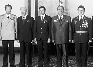 Savinykh: Awarding of the cosmonauts, 1981