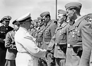 Doebernitz: Awarding the fighters of the Condor Legion