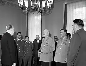 Brotherhood: Awarding of German medals to Soviet commanders, 1960