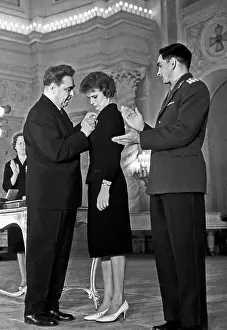 Tereshkova: Awarding in Kremlin, 1963