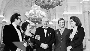 Atlantov: Awarding in the Kremlin, 1976