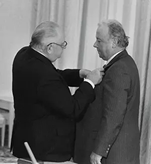 Confederation: Awarding Order of October Revolution to G. Segui