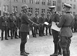 Noncommissioned: Awarding of service decorations to members of the Wehrma