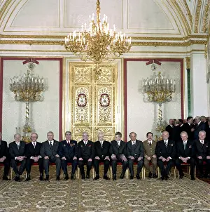 Brezhnev: Awarding of Soviet leader Leonid Brezhnev in Kremlin