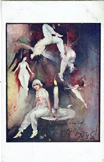 Burlesque: Get Away You Boys by Frank Rubens