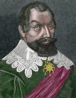 Diplomatic: Axel Oxenstierna (1583-1654). Count of Sodermore. Swedish st