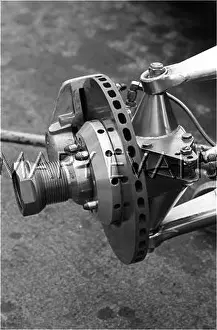 Stub: Front axle of a Ferrari, Brands Hatch, England