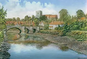 Roofed: Aylesford in Summer