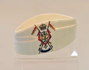 David Cohen Fine Art: Aynsley China Model of a Service Side Cap - WWI