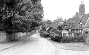 Ayot: Ayot St Lawrence, the Village c1955