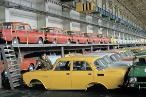 Undergoing: AZLK plant, 1976
