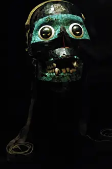 Aztec: Aztec/Mixtec. 15th-16th C. From Mexico. The skull of the smo