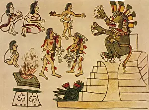 Spiders: Aztec Priests Appease Mictlantecuhtli, Aztec God of Death