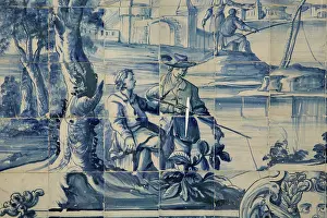 Fora: Azulejos, Monastery of Sao Vicente de Fora, Lisbon, Portugal