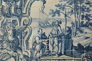 Fora: Azulejos, Monastery of Sao Vicente de Fora, Lisbon, Portugal