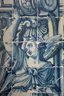 Fora: Azulejos, Monastery of Sao Vicente de Fora, Lisbon, Portugal
