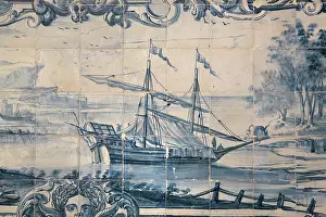 Fora: Azulejos, Monastery of Sao Vicente de Fora, Lisbon, Portugal