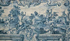 Fora: Azulejos, Monastery of Sao Vicente de Fora, Lisbon, Portugal