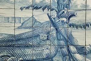 Fora: Azulejos, Monastery of Sao Vicente de Fora, Lisbon, Portugal