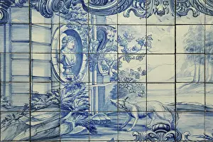 Fora: Azulejos, Monastery of Sao Vicente de Fora, Lisbon, Portugal