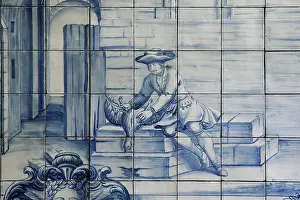 Fora: Azulejos, Monastery of Sao Vicente de Fora, Lisbon, Portugal