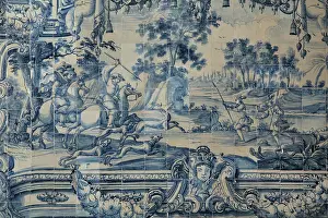 Fora: Azulejos, Monastery of Sao Vicente de Fora, Lisbon, Portugal