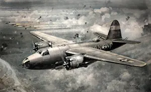 Warplanes: B-26 Marauder Medium Bomber; Second World War, 1944