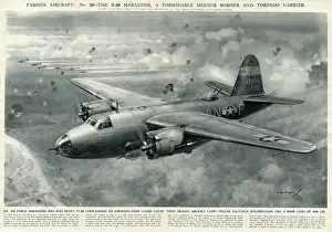 Warplanes: B-26 Marauder Medium Bomber; Second World War, 1944