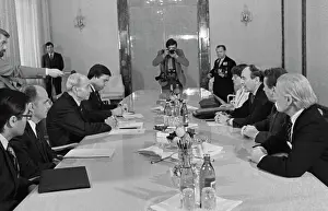 Chazov: B. Laun visiting USSR