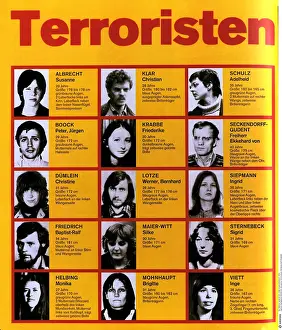 Susanne: Baader Meinhof poster