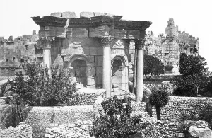 Baalbec: Baalbec, the Circular Temple c1857