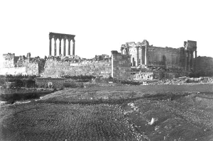 Baalbec: Baalbec, from the South c1857