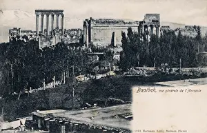 Heliopolis: Baalbek, Lebanon - General view of the Acropolis