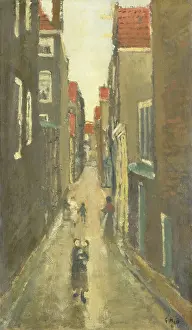 Plein: The Baanbrugsteeg looking from the Haarlemmerdijk