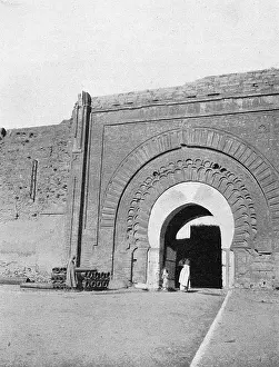 Marrakech: Bab Agenaou (Gate), Marrakech, Morocco