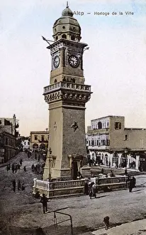 Chartier: Bab al-Faraj Clock tower - Aleppo, Syria