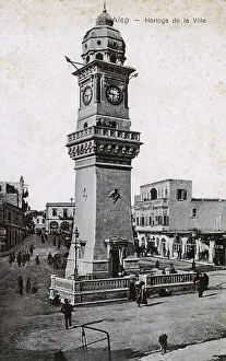 Chartier: Bab al-Faraj Clock tower - Aleppo, Syria