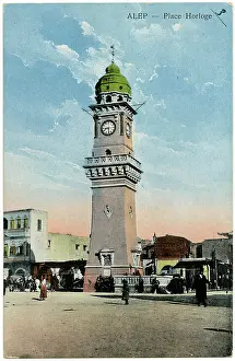 Chartier: Bab al-Faraj Clock tower - Aleppo, Syria