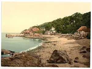 Babbacombe: Babbacombe Beach, Torquay, England